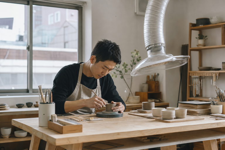 1인 공방 창업 준비 현장